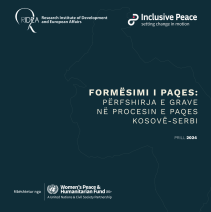 Formësimi i Paqes: Përfshirja e Grave në Procesin e Paqes Kosovë-Serbi