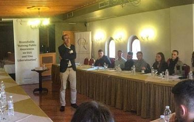 Tryezë e rrumbullakët në Gjakovë - Ngritja e ndërgjegjësimit publik për MSA-në dhe liberalizimin e vizave