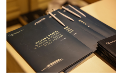 Shaping Peace: Women's Involvement in the Kosovo-Serbia Peace Process